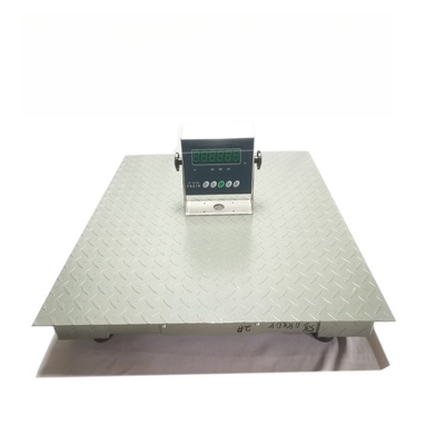 Veidt Weighing 1.5m*2m 1000kg 3mm Plate Bluetooth Platform Scale 3000kg Smart Scale Floor Electronic Led Foot Platform Scale
