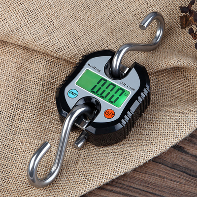 100g Accuracy Hanging Scale with LCD Display and Max 150kg Capacity Electric Weighing Mini Scale