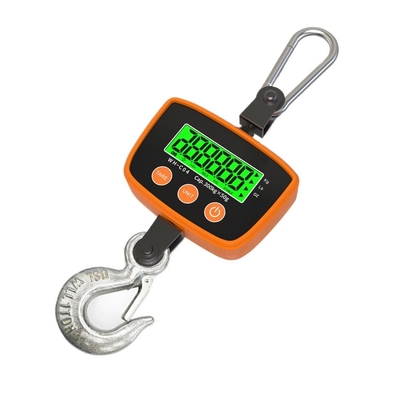 Weiheng 500KG Portable Electronic Crane Scale Digital LCD Display ABS Plastic Stainless Steel Customizable Industrial Scales
