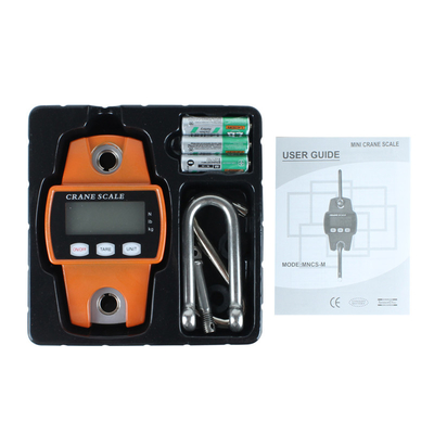 LED Display LCD Electronic Weighing Scale Heavy Duty 300kg Hanging Crane Scales with OEM and ODM Customization Support