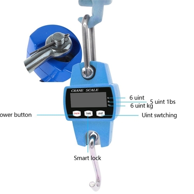 Hanging Scale Heavy Duty Stainless Steel Hook Scales 300kg/150g/50g/100g Capacity Portable Digital Crane Scale 0.01g Accuracy