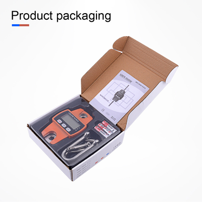 300kg/50g Digital LCD Smart Electronic Hook Scale Professional Waterproof Detachable Hook Industrial Scale 20-Piece Set