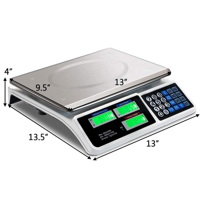 30kg/40kg Bench Scale with LED Display and 1g Accuracy ABS Material OEM/ODM Supported Customized Support ODM