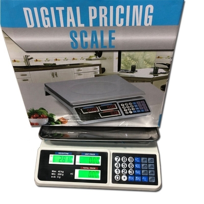 30kg/40kg Bench Scale with LED Display and 1g Accuracy ABS Material OEM/ODM Supported Customized Support ODM