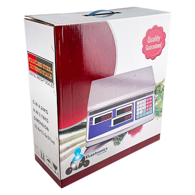 30kg Digital Stainless Steel LCD Bench Scale ACS Computing Weight Scale 40kg 35kg 30kg 15kg 6kg Fruit Balance 1g Display