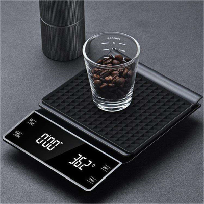 Smart Electronic Digital Kitchen Scales Stainless Steel Food Scale 5kg 10kg Capacity with LCD Display and Battery Power
