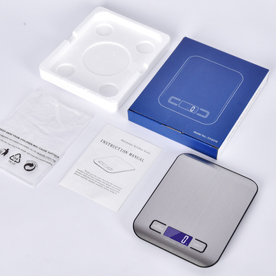 LCD Display 5kg/1g Capacity Digital Electronic Kitchen Scale for Hassle-Free Electric Food Weight Measurement