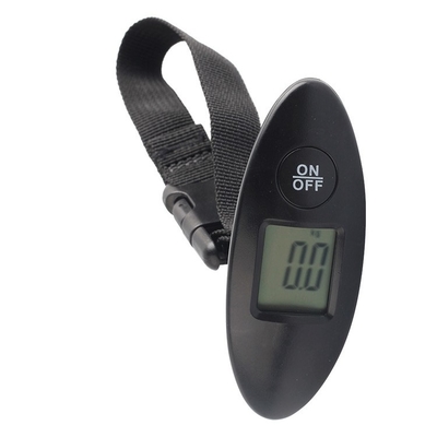 50kg Portable Luggage Scale Kg Lb Plastic Electronic Hanging Weighing Scale Digital Pocket Travel LCD Display ABS