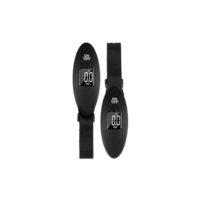 50kg Portable Luggage Scale Kg Lb Plastic Electronic Hanging Weighing Scale Digital Pocket Travel LCD Display ABS