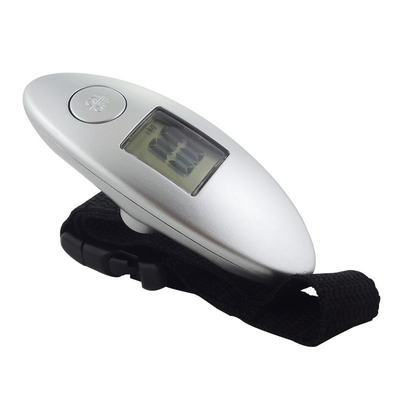 50kg Portable Luggage Scale Kg Lb Plastic Electronic Hanging Weighing Scale Digital Pocket Travel LCD Display ABS
