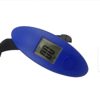 Portable Digital Hanging Luggage Scale for Travel Customized Capacity 40kg/100g Electronic Battery Powered Handheld Suitcase