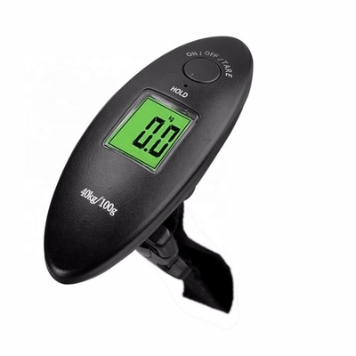 Travel-Friendly Portable Mini Digital Luggage Scale with CR2032 Battery and ABS Plastic Strap/hook