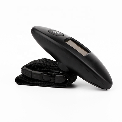 Travel-Friendly Portable Mini Digital Luggage Scale with CR2032 Battery and ABS Plastic Strap/hook