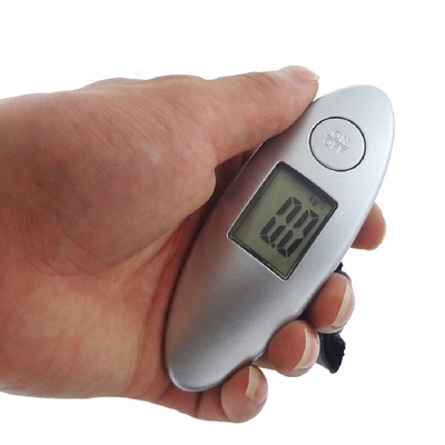 Travel-Friendly Portable Mini Digital Luggage Scale with CR2032 Battery and ABS Plastic Strap/hook