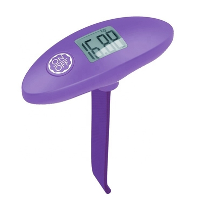 Conveniently-Sized and Easy-to- Mini Digital Scale for Luggage With Strap Button Battery Included