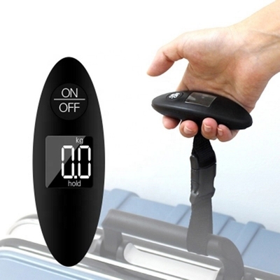 Digital Luggage Scale with LCD Display 100g/40kg Capacity Portable Mini Electronic Pocket Travel Handheld Weight Balance
