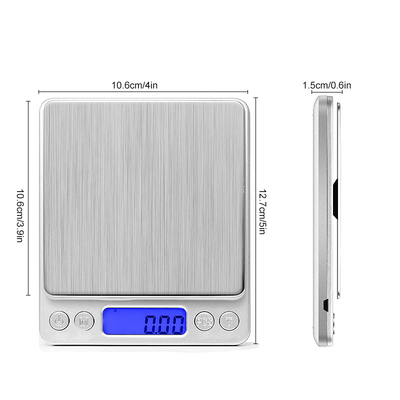 Battery Powered Digital Basculas Balanza Household Coffee Kitchen Scales 3kg Capacity Ideal for Weighing Food and Coffee