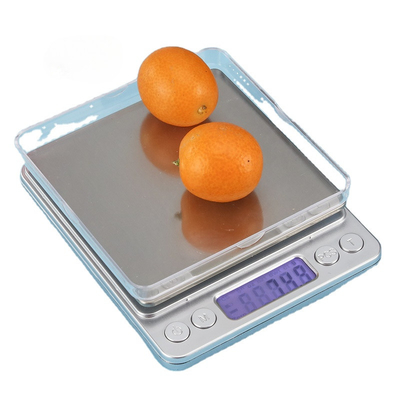 Stainless Steel Kitchen Scale 0.1g 0.01g Precision Weight Measuring 300g/500g Battery Powered Milk Bowl Weighing Scale