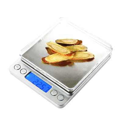 Low MOQ Digital Kitchen Scale with and Weight Measuring Function in Metal Wire-drawing Stainless Steel