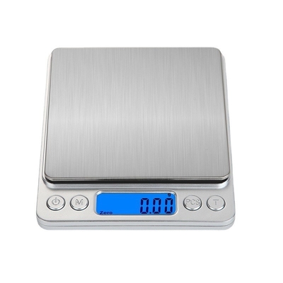 Kitchen Food Weighing Scale Smart Electronic Digital Stainless Steel 500g Capacity with Measure Bowl