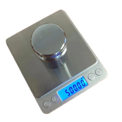 Kitchen Food Weighing Scale Smart Electronic Digital Stainless Steel 500g Capacity with Measure Bowl