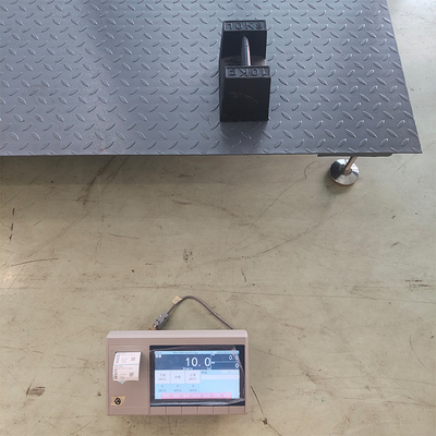 Stainless Steel Mobile Electronic Livestock Scale Heavy Duty Truck Weighbridge Carbon Steel LED Display OEM ODM Supported