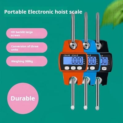 300KG Luggage Fishing Balance Pocket Weight Scale LED Display 0.01g OEM Electronic Scales Mini Digital Crane Scale