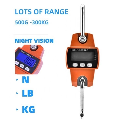 Customizable OEM/ODM Support 300kg Electronic Portable Scale with LCD Display and ABS Stainless Steel Material