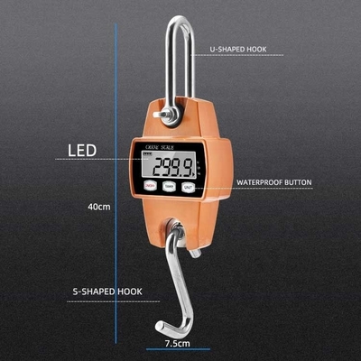 Customizable OEM/ODM Support 300kg Electronic Portable Scale with LCD Display and ABS Stainless Steel Material