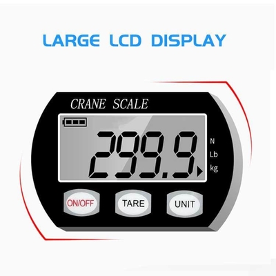 LCD Display Portable Digital Scale Heavy Duty Hanging Crane Scale 300kg Capacity OEM ODM Supported for Weight Measurement