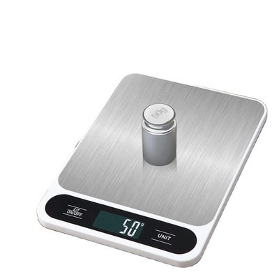 XJH Digital Household Scale WITH LID Super Thin 5KG 10KG 15KG Division 1 G for Kitchen and Household Needs