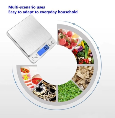 LCD Display Small Digital Kitchen and Jewelry Scale for Weight Measuring in Household