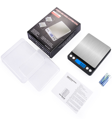 High Precision USB Charging Kitchen Weighing Scale 1Kg 2Kg 3Kg/0.1G Accuracy Maximum Weight Recommendation 300g/500g
