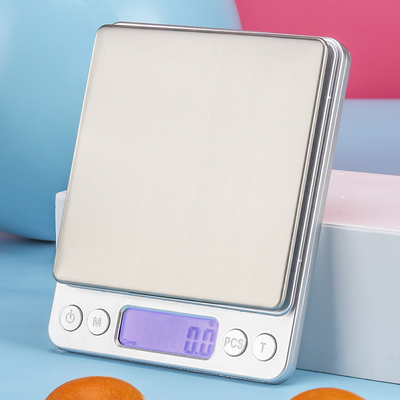 Stainless Steel LCD Display Digital Scale for Small Domestic Kitchen Roasted Coffee Maximum Weight Recommendation 300g/500g