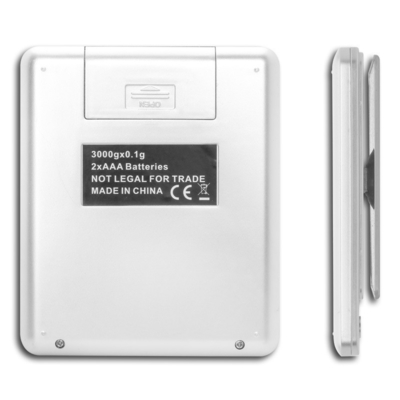 Stainless Steel LCD Display Digital Scale for Small Domestic Kitchen Roasted Coffee Maximum Weight Recommendation 300g/500g