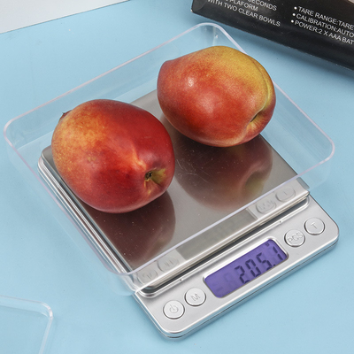 Stainless Steel LCD Display Digital Scale for Small Domestic Kitchen Roasted Coffee Maximum Weight Recommendation 300g/500g