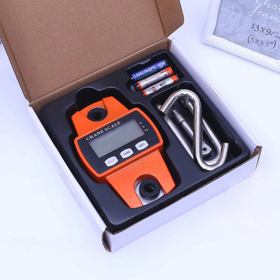 Small Electronic Suspension Luggage Scale 100kg-300kg with LED LCD Display 50g Accuracy OEM Customizable