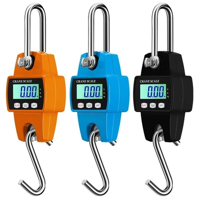 Small Electronic Suspension Luggage Scale 100kg-300kg with LED LCD Display 50g Accuracy OEM Customizable