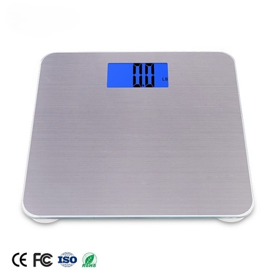 180kg Maximum Weight Recommendation Rectangle Body Scale with Accurate Back Light LCD Display and Load Cell Strain Sensor