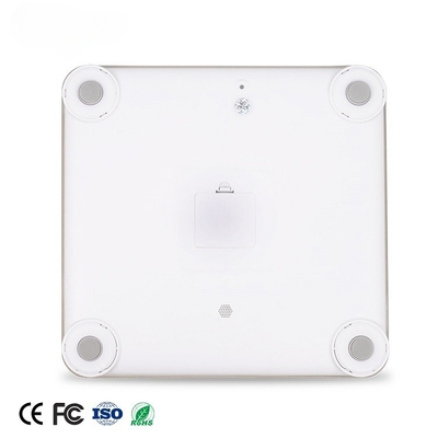 180kg Maximum Weight Recommendation Rectangle Body Scale with Accurate Back Light LCD Display and Load Cell Strain Sensor