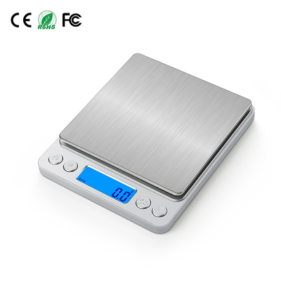 3kg/0.1g Food Weight Measuring Electronic Digital Kitchen Scale 0.01g Power supply 2 PCS AAA Batteries or USB rechargeable