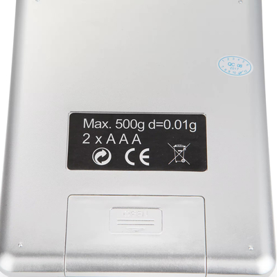 3kg/0.1g Food Weight Measuring Electronic Digital Kitchen Scale 0.01g Power supply 2 PCS AAA Batteries or USB rechargeable