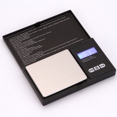 OEM Customizable High Precision Digital Pocket Jewelry Scale 0.01 g Balance LCD Display ABS Material 0.1 g Weighing Scales