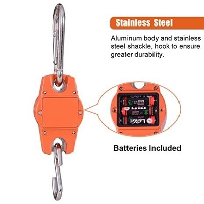 Household Portable 50kg LCD Smart Weight Scale Customizable OEM Hunting Farm Equipment with LED Display
