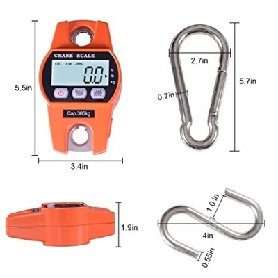Household Portable 50kg LCD Smart Weight Scale Customizable OEM Hunting Farm Equipment with LED Display