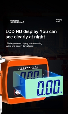 300KG/500KG Capacity Portable Crane Scale Electronic Hanging Weight Scale for Heavy Duty Industrial Applications