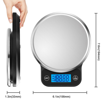 LCD Backlight Display Multi-function Weighing Scale for Precise Measurements in Grams and Ounces