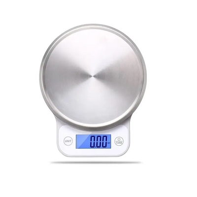Stainless Steel Kitchen Scale Digital Kitchen Scale Electronic Food Electronic Smart Kitchen Scale USB Rechargeable