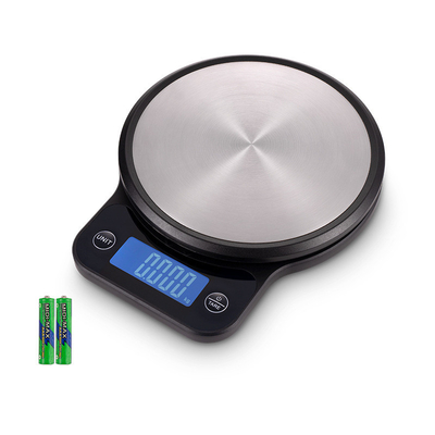 User-Friendly Digital Kitchen Scale with LCD Display Batteries Included 19.5*15.5*3cm Maximum Weight Recommendation 5kg