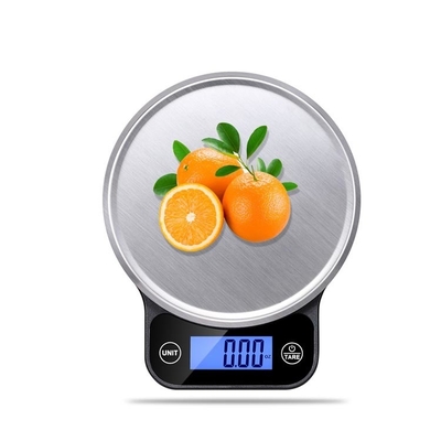 LCD Display High Precision 5kg Stainless Steel Digital Kitchen Weight Scale for Accurate Food Measurement and Practical